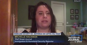 Washington Journal: Michelle Hackman Discusses DHS Secretary Mayorkas' Testimony Wednesday on Capitol Hill