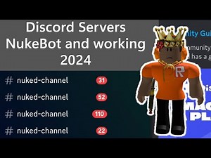 How to nuke Discord Servers 2024 Working Nuke Bot!