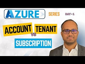 Day 1- Azure Account Explained: Account vs Tenant vs Subscription