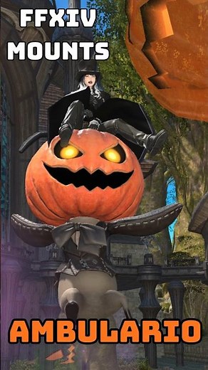 FFXIV Mounts: Ambulario | All Saints Wake 2025 Reward