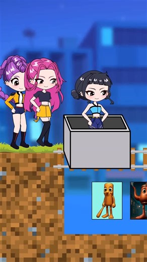 BYDRFILM on Instagram: "Rumi Mira and Zoya in the Continuous Singing Challenge to go Home!? Kpop Demon Hunters #animation #cartoon"