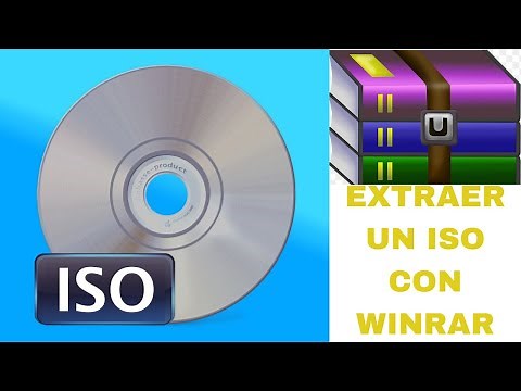 Extraer archivos IMG o ISO con Winrar