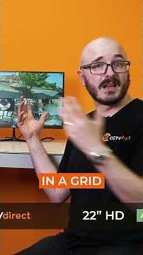 Choosing the Right Surveillance Monitor: VueNet's Top Picks! #surveillancecameras #monitor #cctv