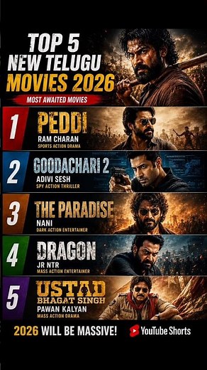 5 Blockbuster Telugu Movies 2026