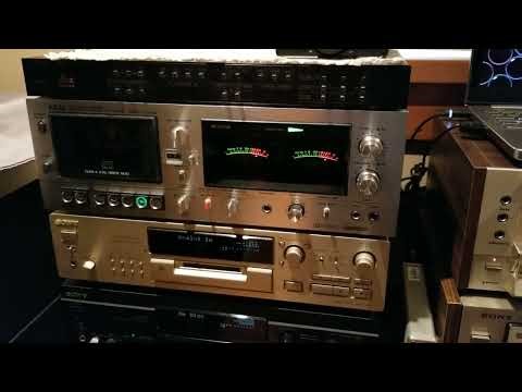 Akai GXC-735D Playing Genesis Mix Tape