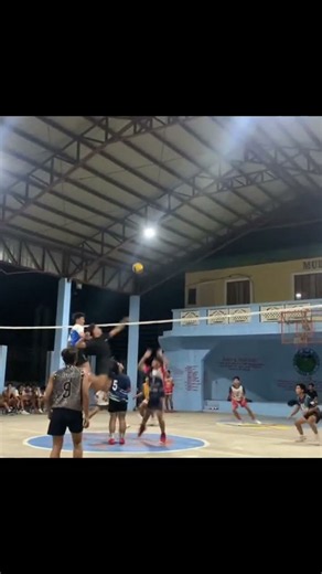 🔥 MIX ATTACK! 💥 Powerful Volleyball Spikes & Crazy Finishes | #Shorts