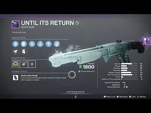 Check Pattern Progress To Help Pick Deep Weapon Focusing | Destiny 2: Season Of The Deep