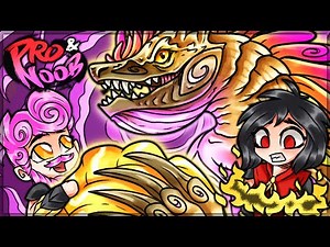 THE SERPENT GODDESS OF THUNDER - Pro and Noob VS Monster Hunter Rise! #proandnoob #rise #narwa