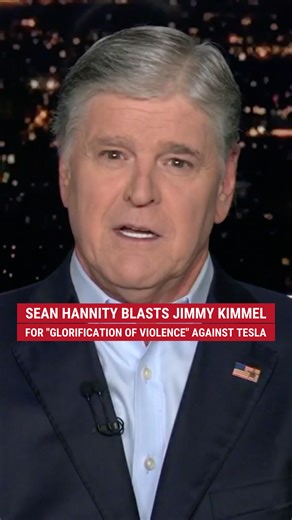 "Jimmy Kimmel is an unhinged loser." Sean Hannity brutally calls out ABC late night host Jimmy Kimmel for making light of the recent attacks against Tesla. | Fox News