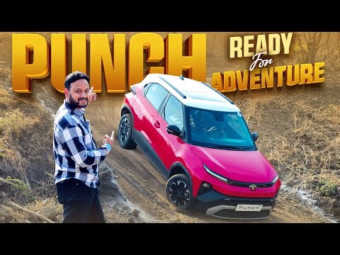Tata Punch Off-Road Test Review in Telugu 🔥 Can This Micro SUV Handle REAL Bad Roads?Meher Gear Head