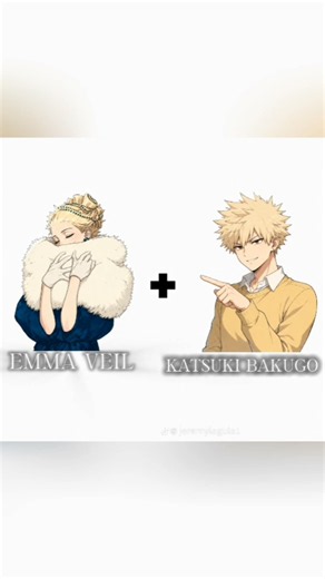 Emma vei x baku go #mangaseries #anime #Baku #kachan #Mha #Emmavei #trending