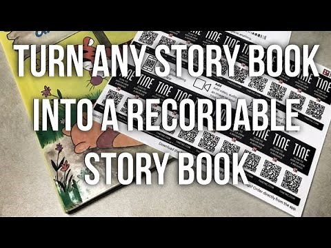 Turn any Book into a Recordable Story Book