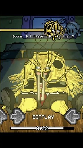 FNF satisfaction v1 pixel style #fnfmod #mistfulcrimsonmorning #pixelart #meatcanyon