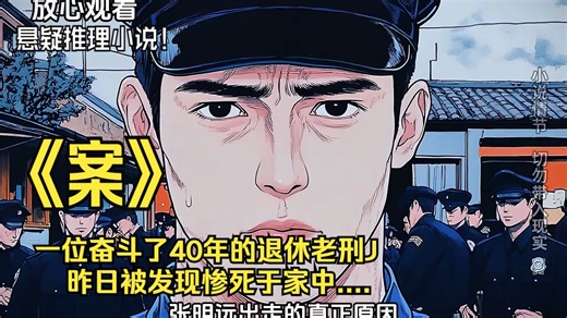（已完结）一位奋斗了40年的退休老刑J........悬疑惊悚小说推文，已完结一口气看完系列，一集一个悬疑故事