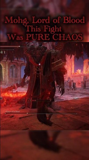 Mohg, Lord of Blood DEFEATED 🔥 This Fight Was PURE CHAOS #eldenringboss #soulslike #epicbattle