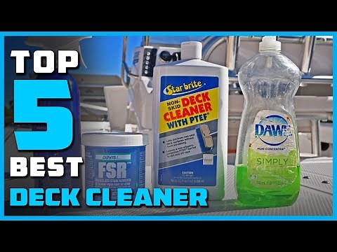 Best Deck Cleaners in 2023 - Top 5 Deck Cleaners Review