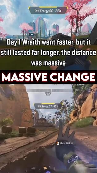 Tracking Wraith’s biggest updates from season 1 through season 8