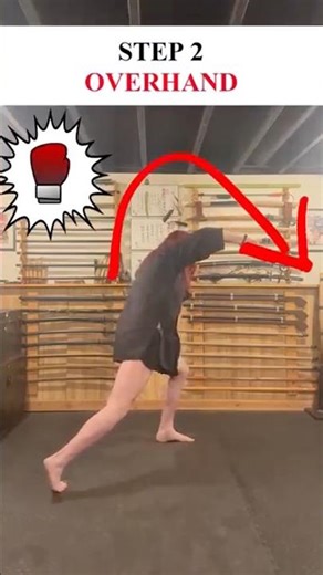 How To Do a DEADLY OVERHAND 🥊 #Shorts #Boxing #MMA