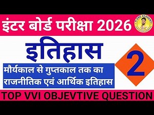 History Objective Questions Class 12 | Chapter 2 | 2025 Board Exam Booster By Shivraj sir