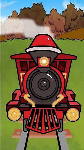 #Shorts ♫ Choo Choo Train ♫ Train Songs ♫ Christmas Train Song ♫ Kids Songs by The Learning Station