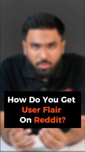 How do you get user flair on Reddit?