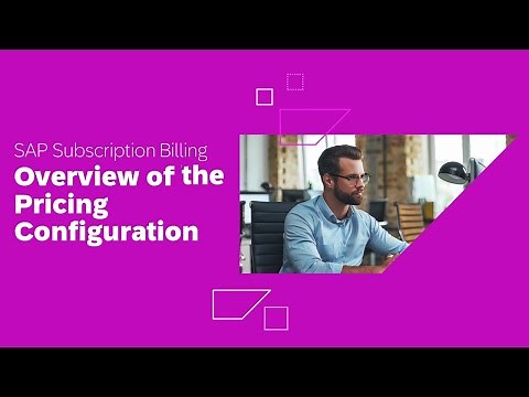 Overview of the Pricing Configuration in SAP Subscription Billing | Demo