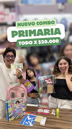 🤩📚 COMBO PRIMARIA $20.000 📚🎒 ¿Arranca la primaria? ¿Preparando la vuelta al cole? Este combo es ideal para los más peques 👇 ✨ Combo pensado especialmente para nivel primario ✏️ Ideal para los primeros años de escuela 🎨 Práctico, completo y funcional para el día a día 💸 Súper accesible para empezar el año con todo 🔥 Artículos de alta rotación y uso diario 💥 TODO POR SOLO $20.000 💥 📲 Escribinos y pedí el COMBO PRIMARIA 👉 Stock limitado – ¡se va volando!✨ #mayorista #emprendimiento #reg