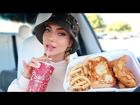 RAISING CANE'S CHICKEN MUKBANG!