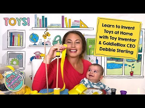 Learn to Invent Toys at Home with Toy Inventor & GoldieBlox CEO Debbie Sterling | Curiosity Camp