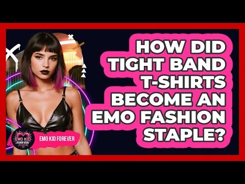 How Did Tight Band T-Shirts Become An Emo Fashion Staple?