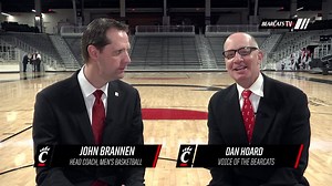 23K views · 215 reactions | No first day with the #Bearcats is complete without sitting down with Dan Hoard. Family, academics, basketball & everything in between. Get to know more about Coach Brannen. | Cincinnati Bearcats Men's Basketball | Facebook