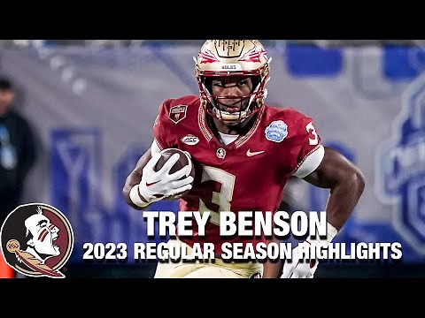 Trey Benson 2023 Regular Season Highlights | Florida State RB