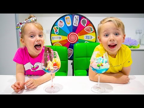 Gaby and Alex - Mystery Ice Cream Challenge