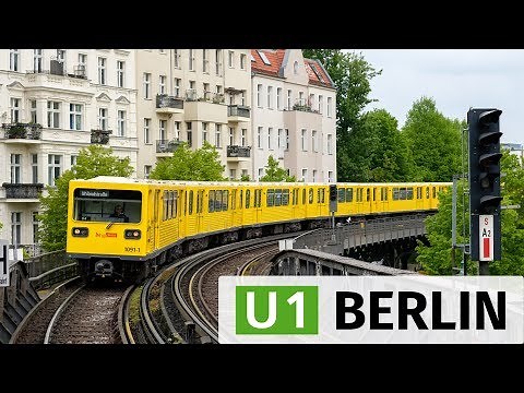 Berlin: The elevated U-Bahn line U1