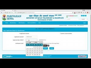 How to use slot booking for your driving license