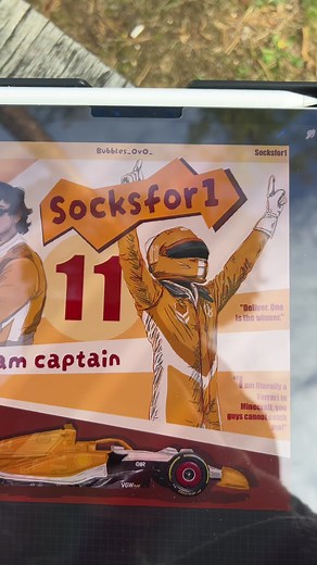 Socks for 1 Fanart Crossover — F1 Socks Reveal