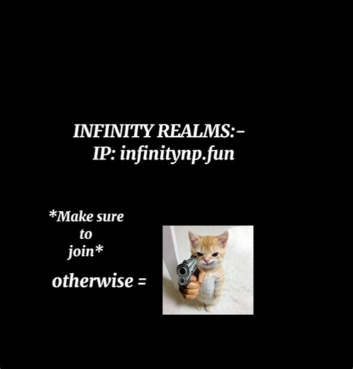 wellcome to Nepal’s 🇳🇵 Best server, infinity realms.....!!