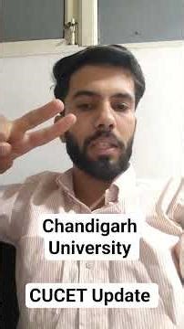 Big Update on CUCET Chandigarh University Admission 2026