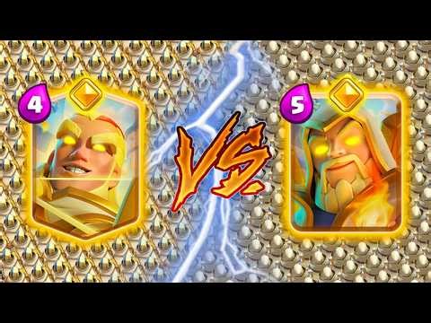 HERO MAGIC ARCHER Vs HERO WIZARD - Clash Royale Challenge