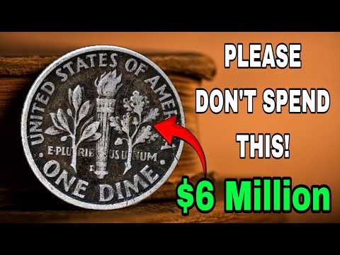 Top 5 Super Rare USA Error Roosevelt One Dime Coins That are sold for Millions of dollars!