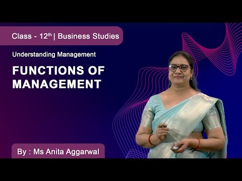 Class 12 | Business Studies | Understanding Management | Functions of Management