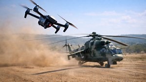 Low-cost attack drone destroys military helicopter in Myanmar conflict