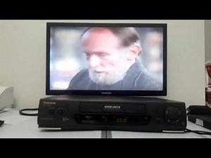 Panasonic vhs player