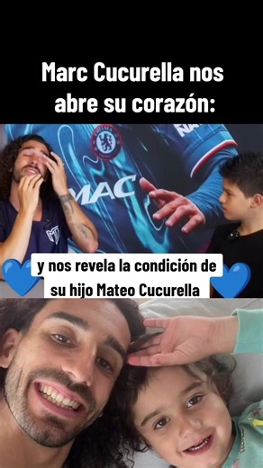 Marc Cucurella nos abre su corazón y revela por primera vez la condición de su hijo Mateo... 💙🥺 El futbolista se emociono profundamente al hablar del AuTiSmo de su hijo mayor Mateo, el jugador admitió la dureza de la situación: «Me hace SuFrir, sobre todo cuando lo veo que está mal porque a veces no sabemos cómo lo podemos ayudar» por eso el futbolista Español prioriza la familia sobre el fútbol asegurando: