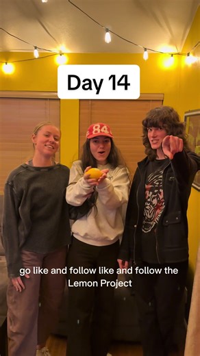 Day 14 - The Lemon Project 🍋 Thanks to our new friends for joining us on our adventure. Shoutout to the waitress for setting us up with lemonade. . . . #calpolyslo #calpoly #spreadpositivity #goodvibes #collegecommunity
