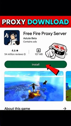 HOW TO DOWNLOAD PROXY SERVER IN FREE FIRE, HOW TO USE PROXY SERVER IN FREE FIRE, VIP PROXY SERVER