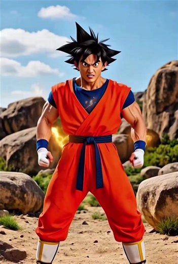 Drawing Goku from Dragon Ball Z