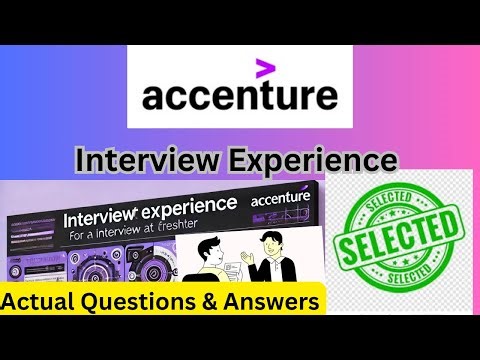Accenture Interview Experience || Selected Candidate