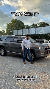 173K views · 2K reactions | Toyota 4Runner 2010 4x4 de palanca , doble aire acondicionado,timón hidráulico, Tapiceria nítida, aros de lujo, llantas nuevasPrecio: Q148 Mil poco negociable  +502 ⁨4668 3819⁩ San Benito Petén Calle principal que conduce a San José antes de llegar a hospital shalomj | Elian Autos. | Facebook