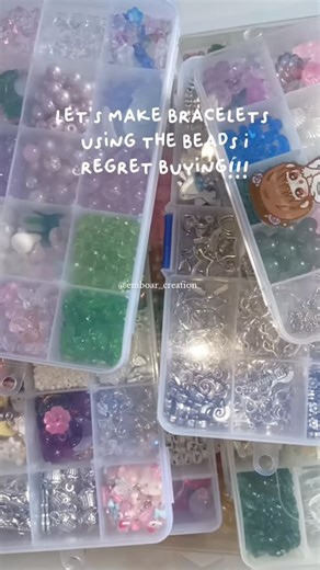 emboar *⁠♡✿ on Instagram: "What y'all think about the bracelets 😽🩵 My custom loved them 😻💕 #smallbusiness #beadsbeadsbeads #bracelets #makingbracelets #beadsjewelry #handmade #fyp #explorepage"